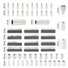 Einhell E-Case Set de herramientas de mecánico 201 piezas (acero cromo-vanadio, apilable) (370513)