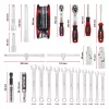 Einhell E-Case Set de herramientas de mecánico 201 piezas (acero cromo-vanadio, apilable) (370513)