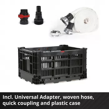 Einhell Flood Set GE-DP 7535 N LL ECO bomba sumergible para aguas sucias 18500 l/h 9 m 4181515