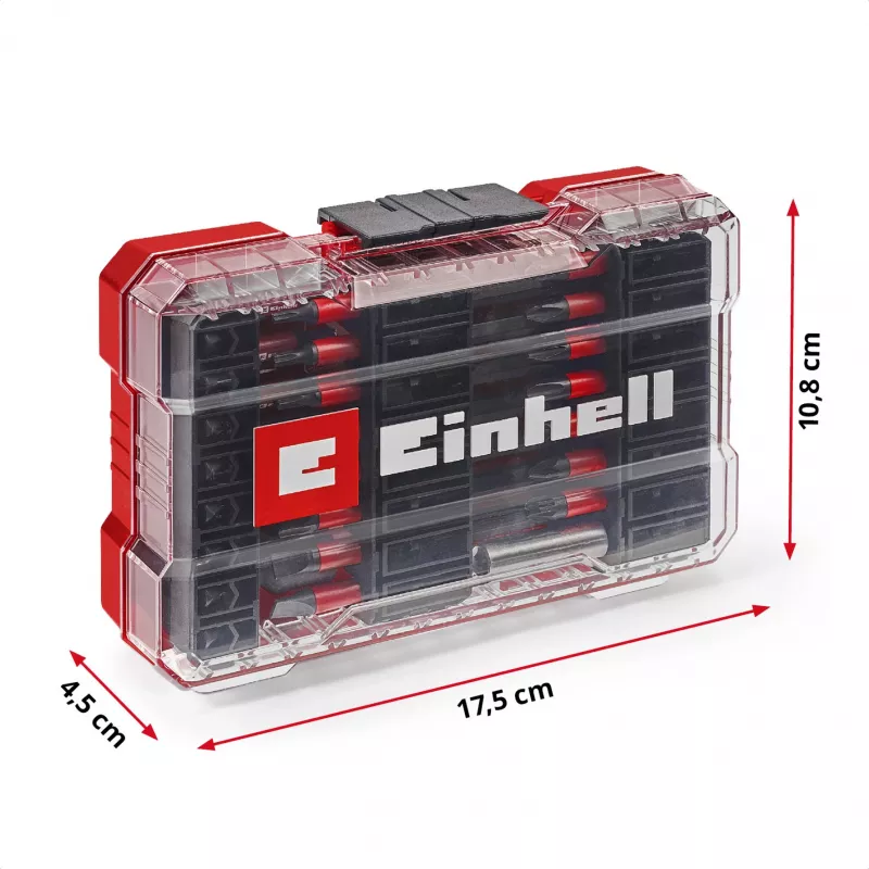 EINHELL-KWB set de puntas de impacto en M-CASE, 38 piezas