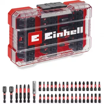 EINHELL-KWB Juego de puntas de impacto en M-CASE, 39 piezas (con vasos)
