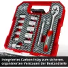 EINHELL-KWB Juego de llaves de vaso y puntas 1/4 pulgadas 37 piezas en L-CASE