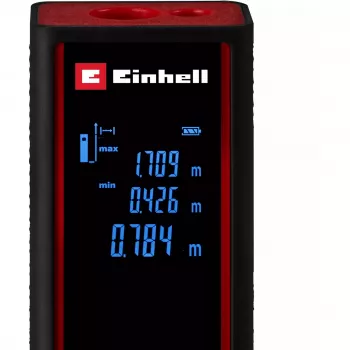EINHELL Medidor de distancia láser TC-LD 30 R (negro/rojo, 5 cm - 30 m)