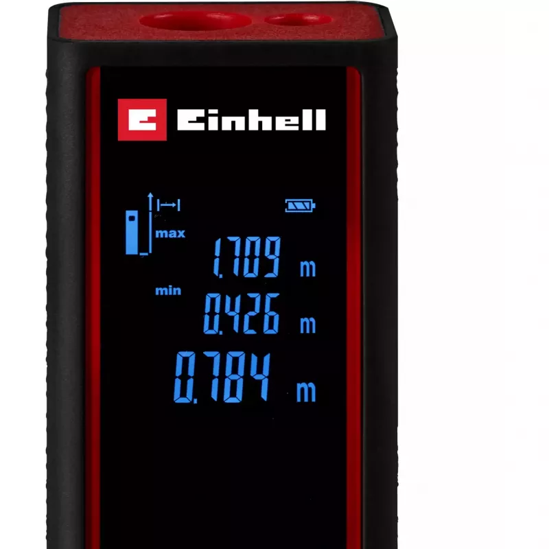 EINHELL Medidor de distancia láser TC-LD 30 R (negro/rojo, 5 cm - 30 m)