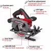 Einhell Power X-Change sierra circular de mano a batería TE-CS 18/150-2 Li-Solo, 18V (rojo/negro, sin batería ni cargador)