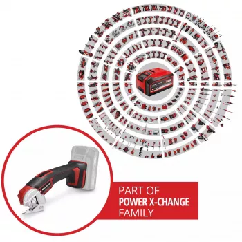 EINHELL Power X-Change cortadora universal TE-UC 18/6 Li - Solo, 18V (negro/rojo, sin batería ni cargador)