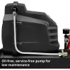 EINHELL TC-AC 190/24/8 I OF compresor sin aceite, 1100 W, depósito 24 L, 8 bar, negro