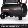 EINHELL TC-AC 190/24/8 I OF compresor sin aceite, 1100 W, depósito 24 L, 8 bar, negro