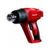 Einhell TC-HA 2000/1 Pistola de aire caliente 2000 W 550°C 500 l/min con 4 boquillas y raspador rojo