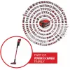 Einhell TE-SV 18 Li 2347187 Aspirador de mano a batería 18 V con batería y cargador