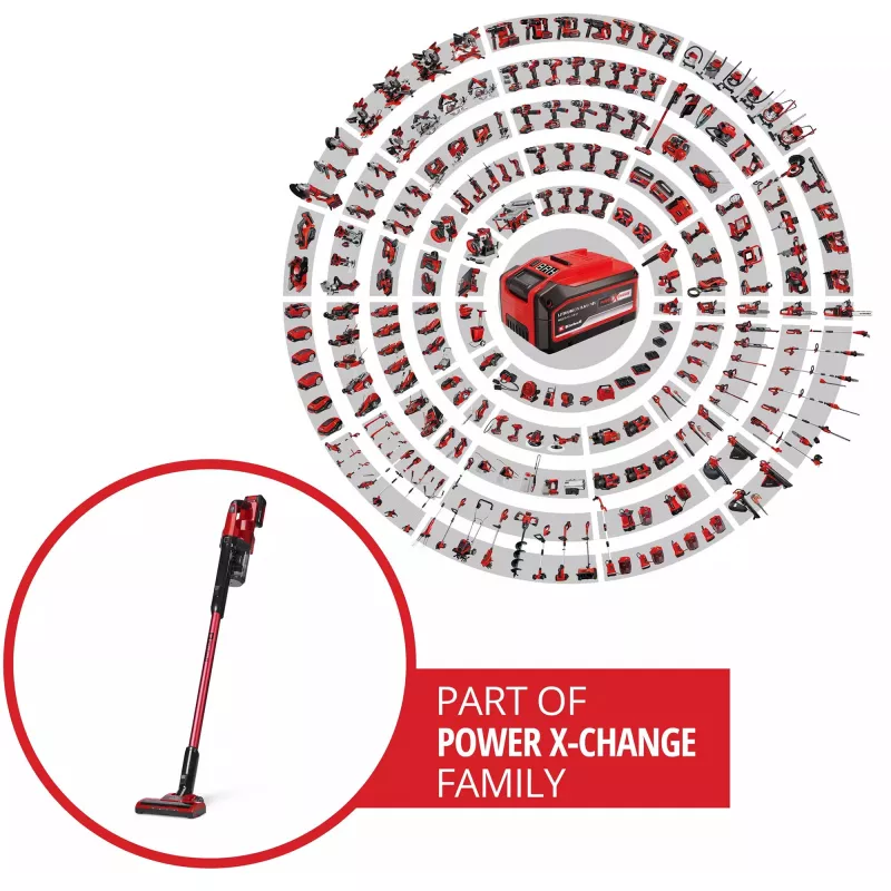 Einhell TE-SV 18 Li 2347187 Aspirador de mano a batería 18 V con batería y cargador