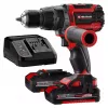 Einhell TP-CD 18/70 Li-i BL kit de taladro percutor a batería, 18V sin escobillas, 70 Nm, 2x2,0Ah