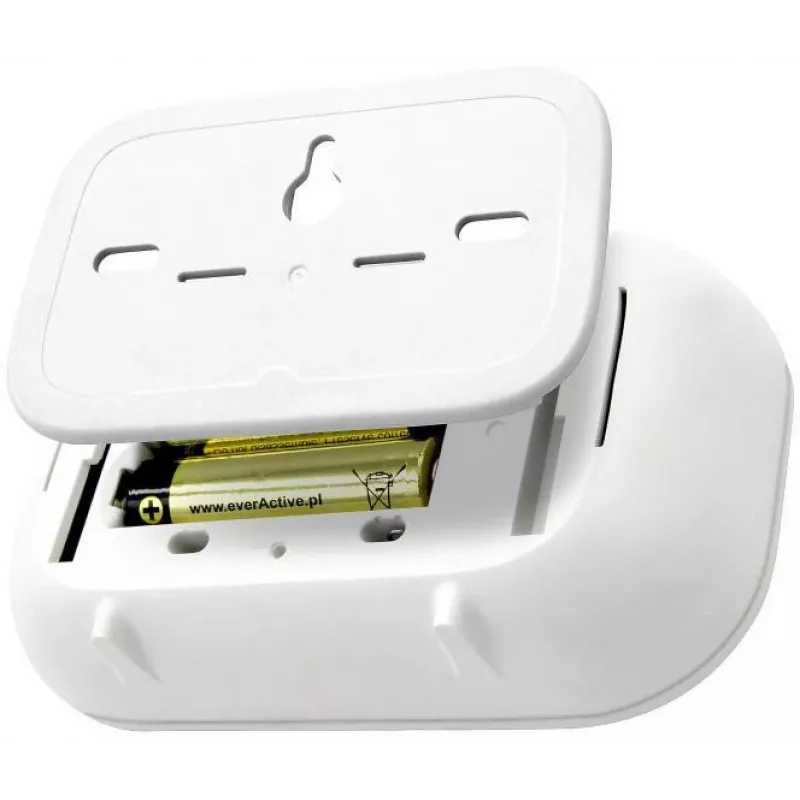 EL-HOME CD-17A2v2300/B Detector de monóxido de carbono con pantalla LCD y alimentación de emergencia de 9V