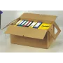 ELBA 10 cajas de mudanza cartón ondulado de una onda 600x330x340 mm marrón