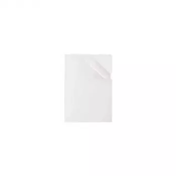 ELBA funda de visualización estándar DIN A4, polipropileno, 0,12 mm, granulado, abierta por arriba y por la derecha, pestaña lateral, antirreflejo, pack de 25 (76452/2)