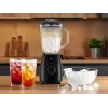 ELDOM BK6 NOXAR Batidora de vaso, 1,8 L vidrio templado, negro, 22000 rpm, Pulse