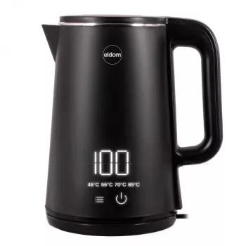 ELDOM C515C Hervidor inalámbrico 1,8 L 2000 W Negro