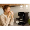 ELDOM ECA10 cafetera automática con presión, 7 programas, 19 bares, 1450 W, depósito de agua de 1,8 L, Bean-to-Cup, LCD, negra