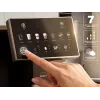 ELDOM ECA10 cafetera automática con presión, 7 programas, 19 bares, 1450 W, depósito de agua de 1,8 L, Bean-to-Cup, LCD, negra