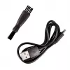 ELDOM G60 Afeitadora eléctrica para rostro y cabeza, 7 cuchillas, pantalla LED, bloqueo de viaje, IPX6, 120 min de autonomía