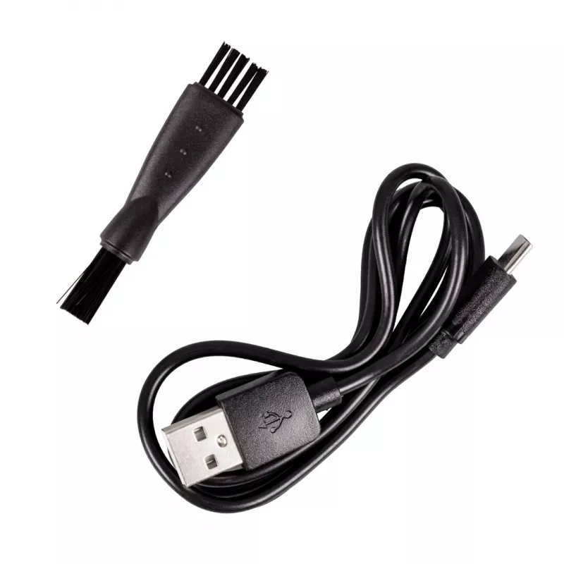 ELDOM G60 Afeitadora eléctrica para rostro y cabeza, 7 cuchillas, pantalla LED, bloqueo de viaje, IPX6, 120 min de autonomía