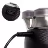 ELDOM G60 Afeitadora eléctrica para rostro y cabeza, 7 cuchillas, pantalla LED, bloqueo de viaje, IPX6, 120 min de autonomía