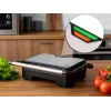 Eldom GK110 grill de contacto, 800 W, negro/plata