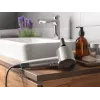 ELDOM HT280 Secador de pelo, 1650 W, gris, 3 niveles de calor, 2 niveles de aire, golpe de aire frío, boquilla concentradora, filtro de aire extraíble, anilla de suspensión, protección contra sobrecalentamiento, cable de 1,8 m