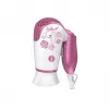 ELDOM HT82R secador de pelo 1200W mango plegable, 2 niveles de calor y velocidad, nivel de aire frío, blanco/azul