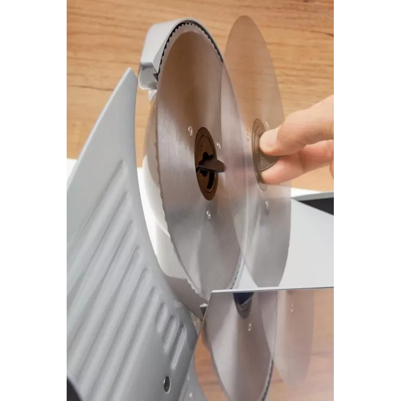 ELDOM KR400 Cortadora eléctrica de fiambres 150 W acero inoxidable plata