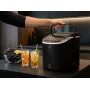 ELDOM KS230 máquina de hielo - 12 kg/24h, depósito 2,2L, 9 cubitos por ciclo, plata/negro