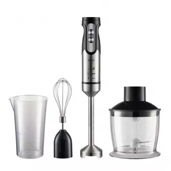 Eldom BL250 VEXI Batidora multifunción, 800 W, Negro/Plata