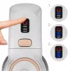 ELDOM OB210 aspirador de batería 2 en 1 de palo y de mano, 22,2 V Li-Ion, 40 min de autonomía, HEPA, cepillo LED, plata