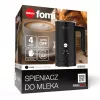 Espumador de leche ELDOM SI560C negro - 500W espumado automático en caliente y en frío, calentamiento 300ml, acero inoxidable