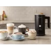 Espumador de leche ELDOM SI560C negro - 500W espumado automático en caliente y en frío, calentamiento 300ml, acero inoxidable