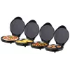 ELDOM ST1000 Pizzo Máquina para hacer pizza, 1450 W, plato de 32 cm, negro