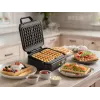 ELDOM WA900 Gofrera 1200W negra
