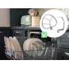Eldom WRK1400 Robot de cocina planetario 1400W (1900W de potencia máxima) 6,5L bol de acero inoxidable negro