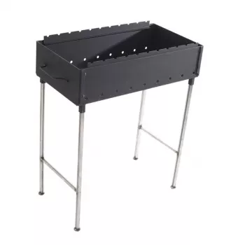 Asador eléctrico 45L 1500W negro/plata