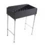 Asador eléctrico 45L 1500W negro/plata