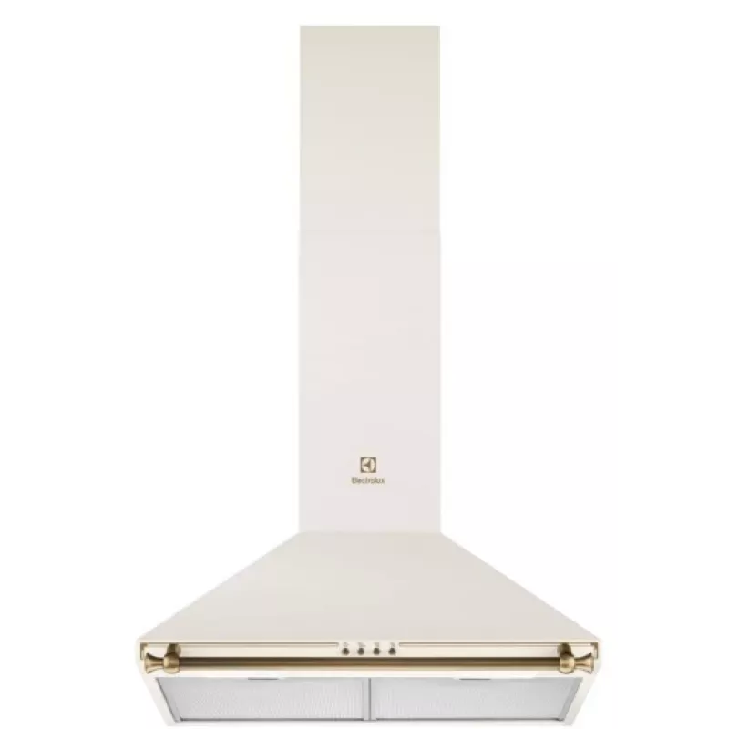 Electrolux EFC226V campana de pared crema 420 m³/h