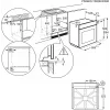 Electrolux EOD3H70X horno eléctrico empotrable 72L acero inoxidable