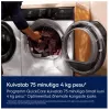 Lavadora secadora independiente Electrolux EW6D98BEE, 8 kg lavado / 5 kg secado, 1600 rpm, blanca