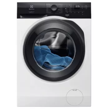Lavadora de carga frontal independiente Electrolux EW6F9482E, 8 kg, 1400 rpm, blanca