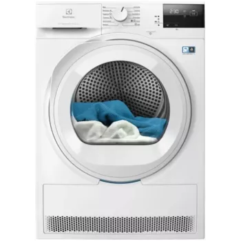 Electrolux EW7D283VE secadora de condensación 8 kg con sistema SensiCare, pantalla LCD, blanca