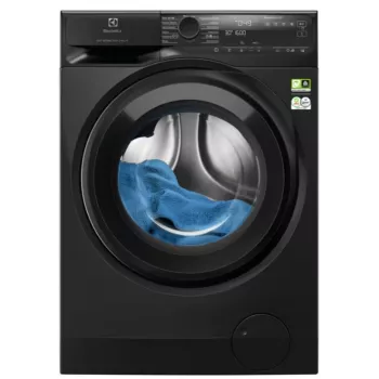 Electrolux EW8FG5602CDE Lavadora de carga frontal independiente con UltraCare y programa de vapor, 10 kg, 1600 rpm, Negro
