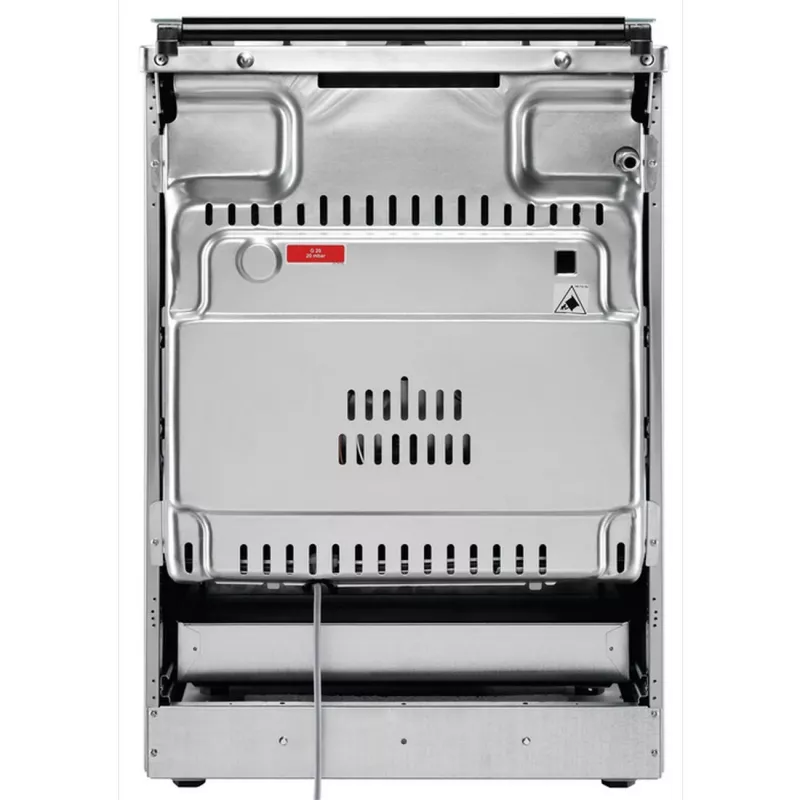 Electrolux LKG604012W Cocina de gas independiente con horno de gas, 60 cm, blanca