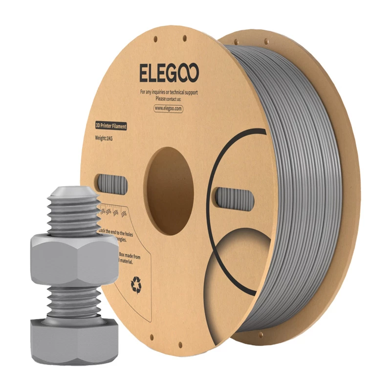 ELEGOO filamento ABS (gris) 1,75mm 1kg