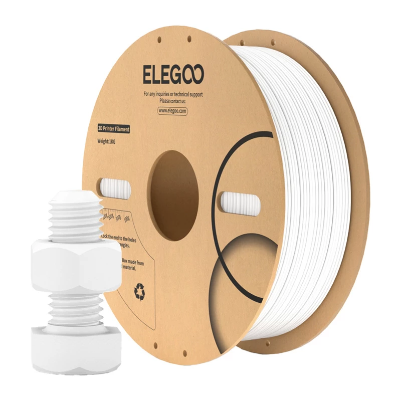 ELEGOO filamento ABS (blanco) 1,75mm 1kg
