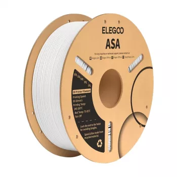 ELEGOO filamento ASA 1,75mm blanco 1kg